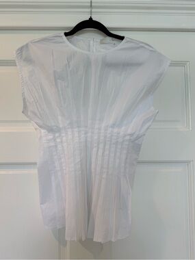 Julia Armory Pleated Blouse